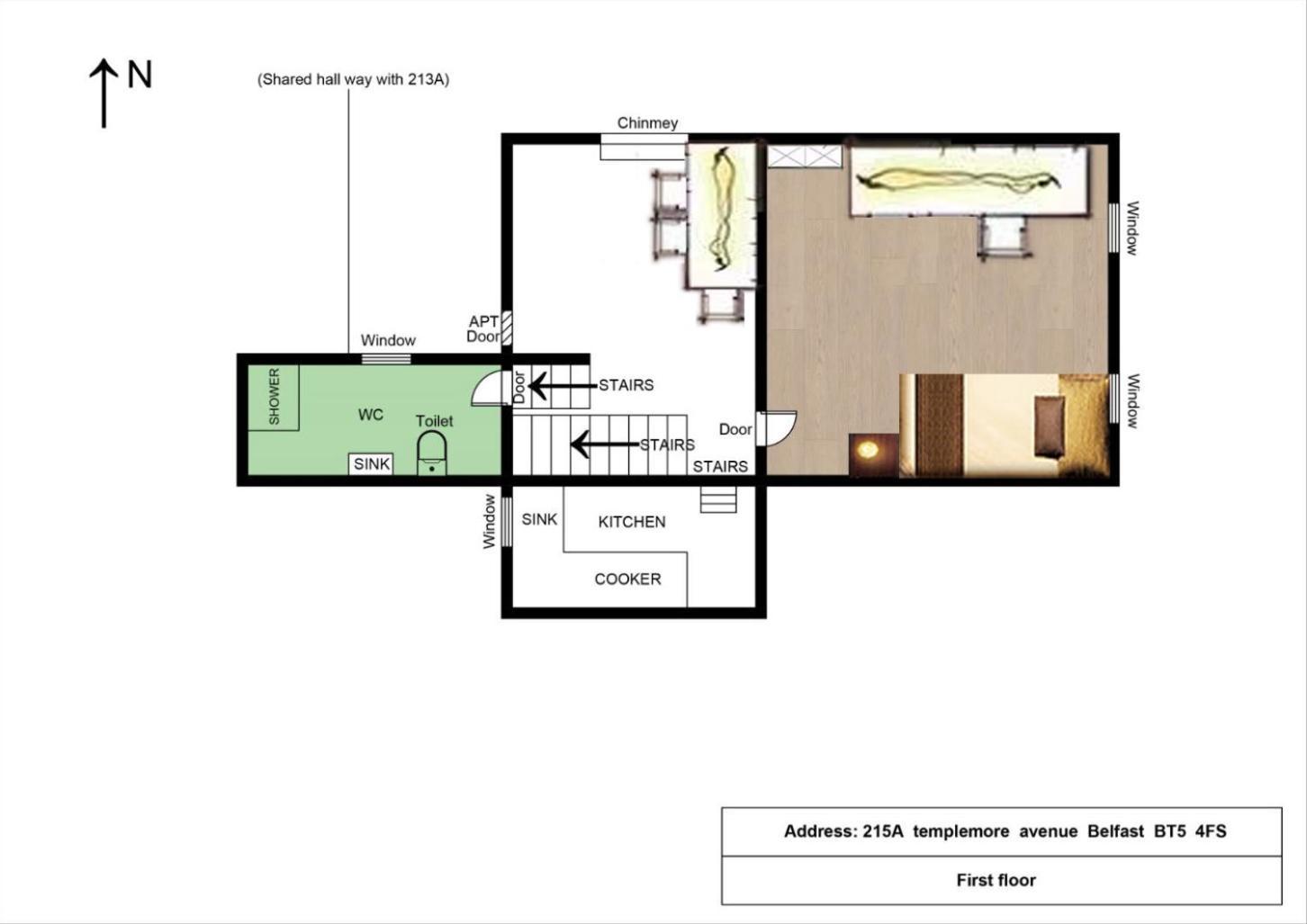Entire Yellowapt Near Belfast City Centre - Free Parking - Up To 3 Guests - 2 Beds Kültér fotó